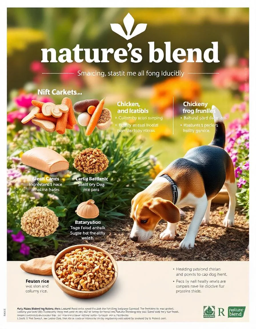 natures blend dog food​