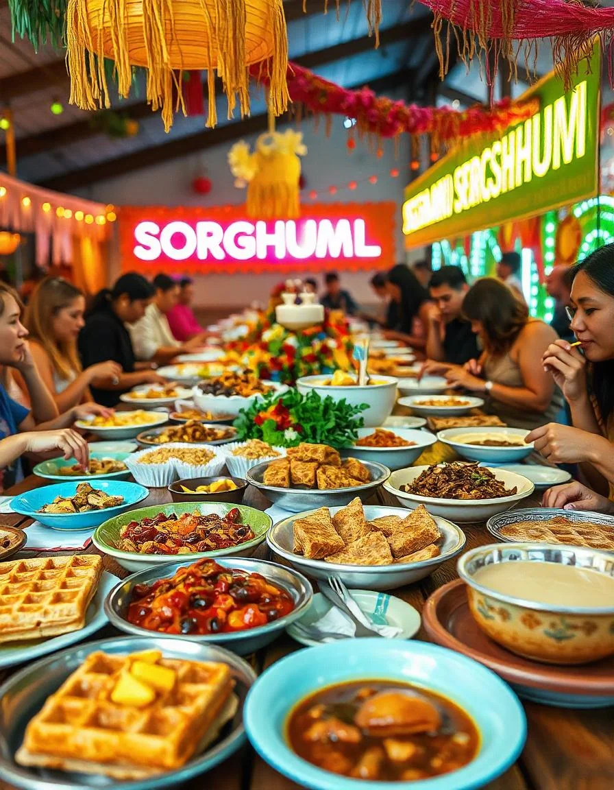 sorghum festival food