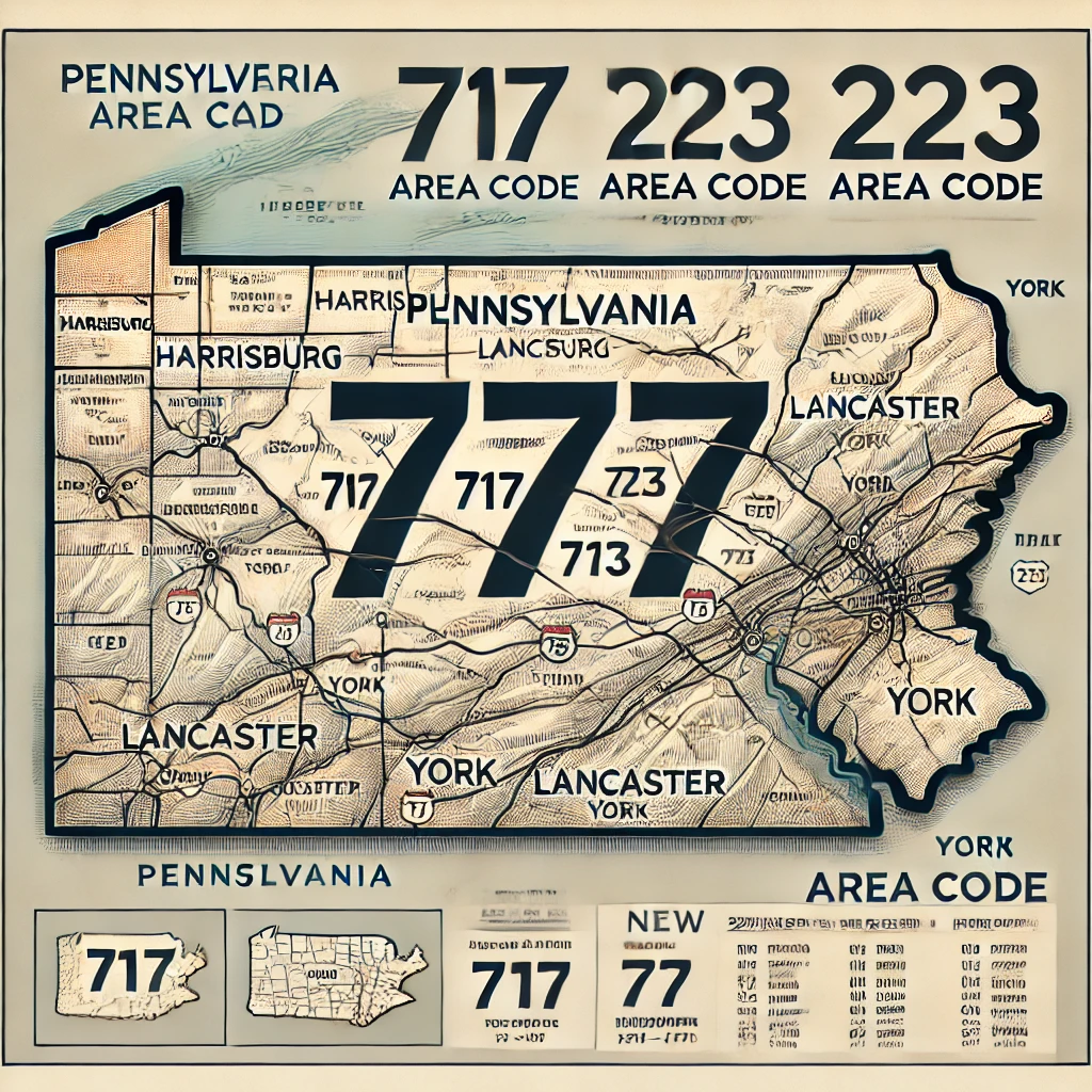 717 area code