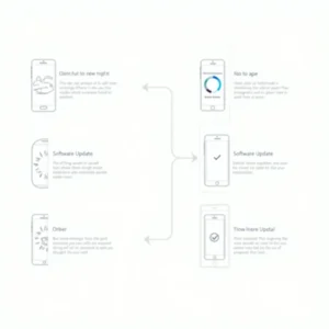 Step-by-step guide showing how iPhone users can update their phone

