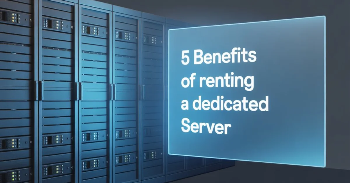 5 Benefits of Renting a Dedicated Server